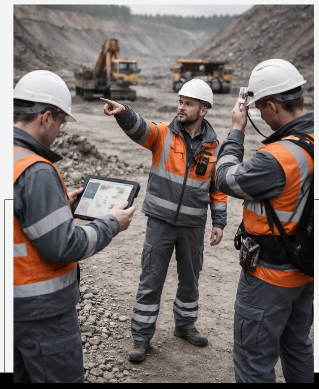 Система контроля персонала для горнодобывающей отрасли в Глазове