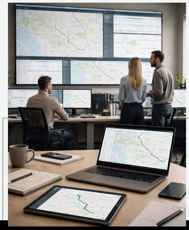 Трекинг грузов и Fleet Management, мониторинг автопарка в Глазове