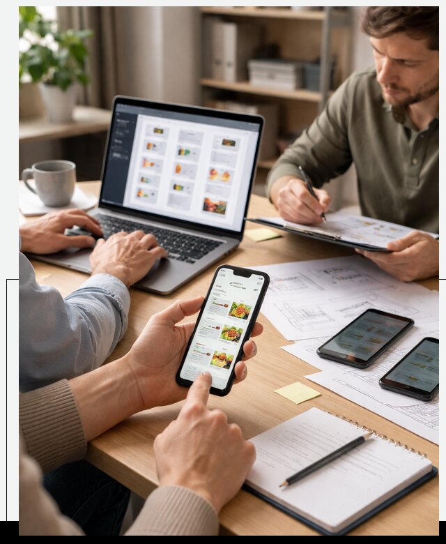 Разработка мобильного приложения торговой сети в Глазове