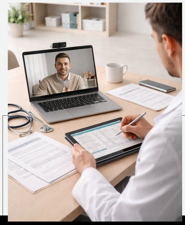 Разработка платформы телемедицины и видеоконсультаций в Глазове