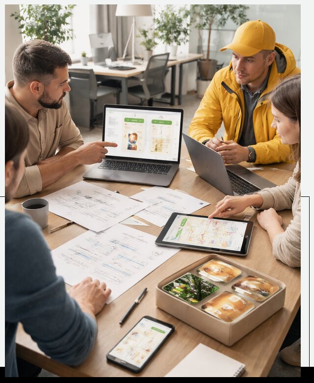 Разработка агрегатора доставки еды в Глазове от 15305 р., АвикейГлз