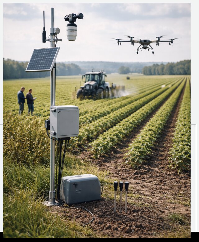 Разработка IoT мониторинга полей в Глазове от 8673 р. | АвикейГлз